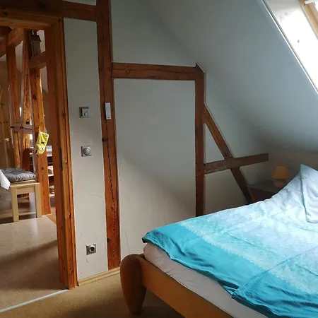 Im Vogelhaus Mit Dachterasse Und Grossem Garten Apartment Calau