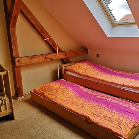 Apartment Im Vogelhaus Mit Dachterasse Und Grossem Garten Calau