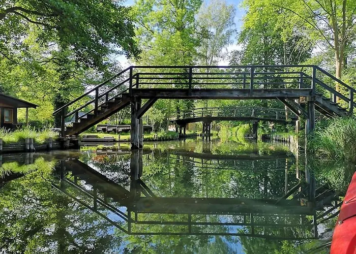 Im Vogelhaus Mit Dachterasse Und Grossem Garten Apartamento Calau